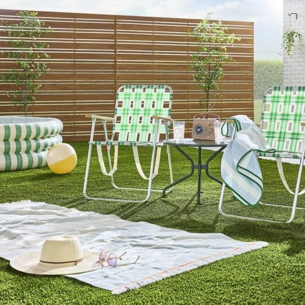 Folding Lawn Chair – Hearth & Hand Magnolia, Target - Picture 2 of 9